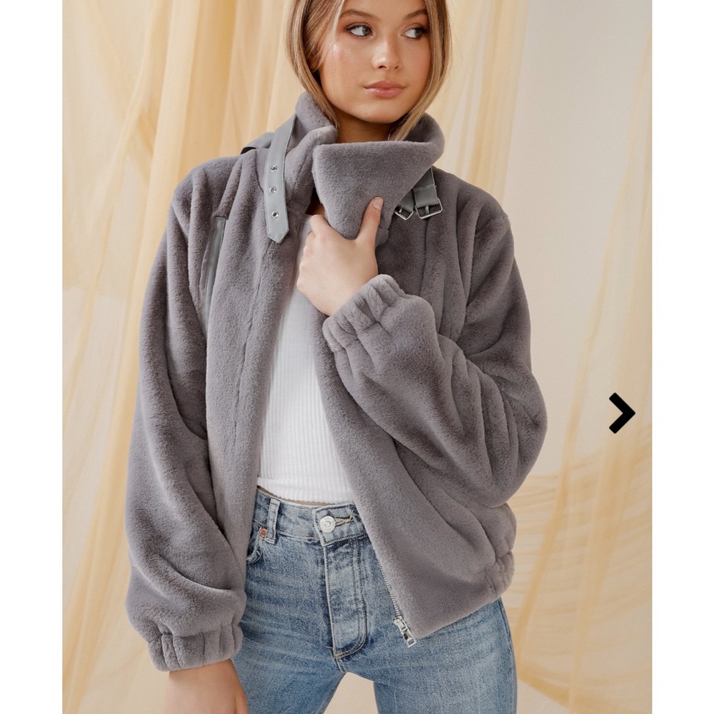 Bubish Luxe Faux Fur Orlando Jacket - NWT